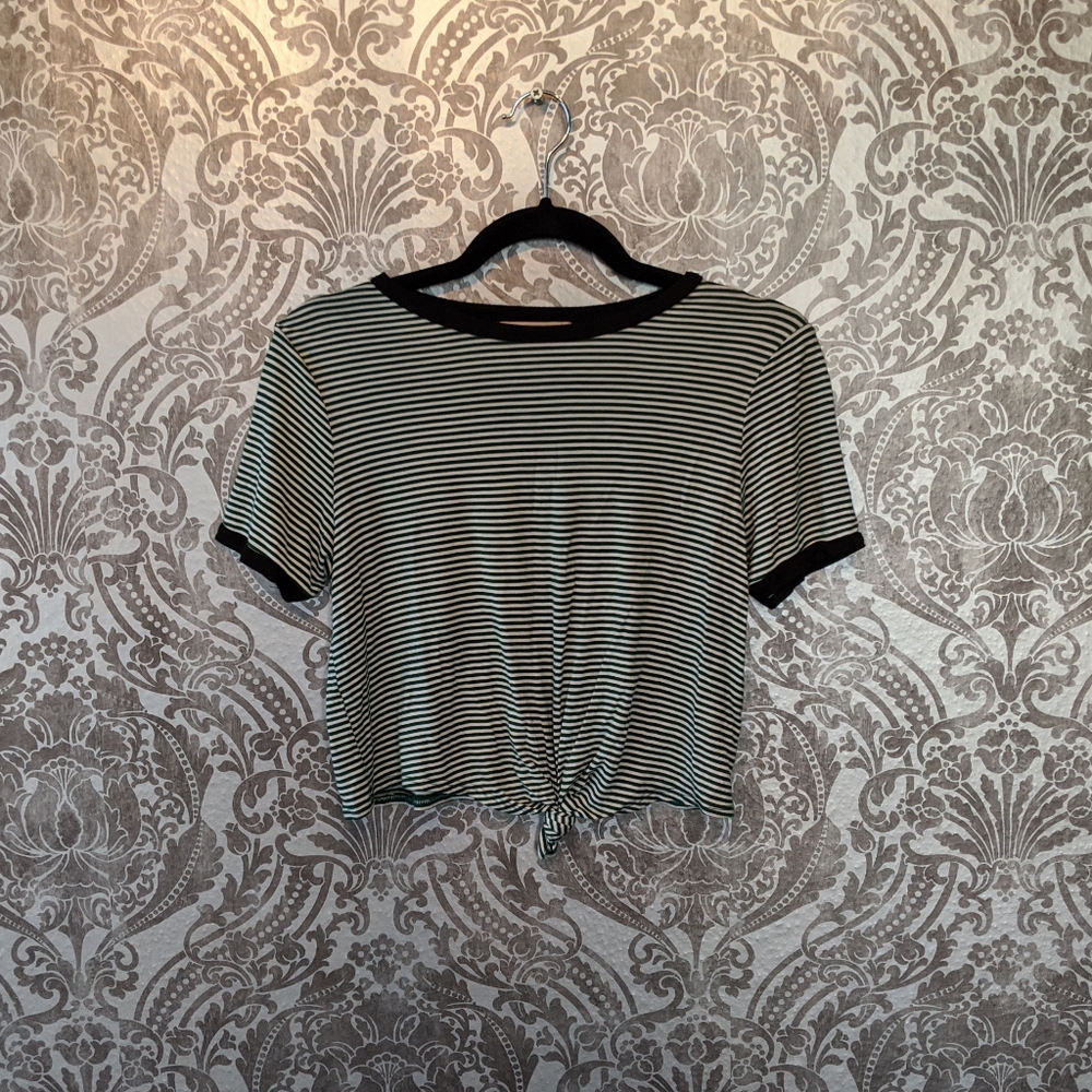 Active USA striped crop top